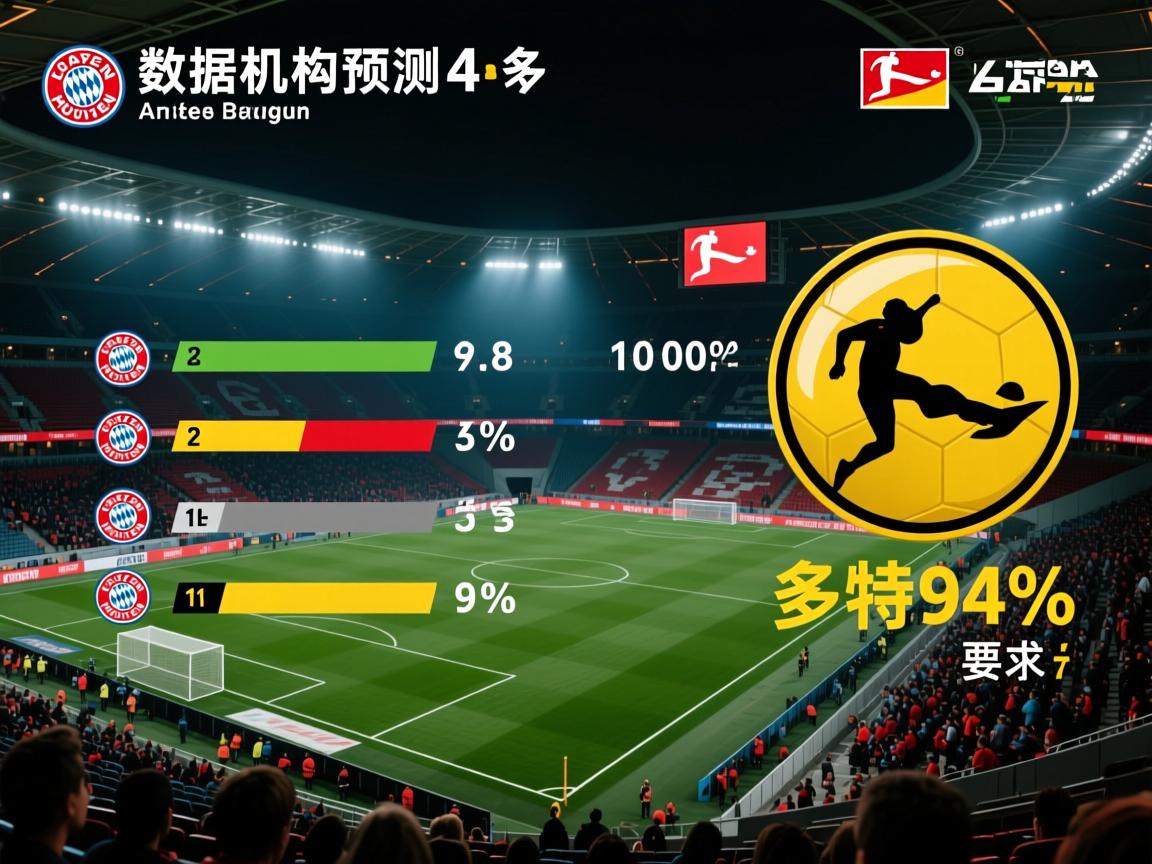 数据机构预测德甲前4名概率:拜仁100%,多特94% 第2张