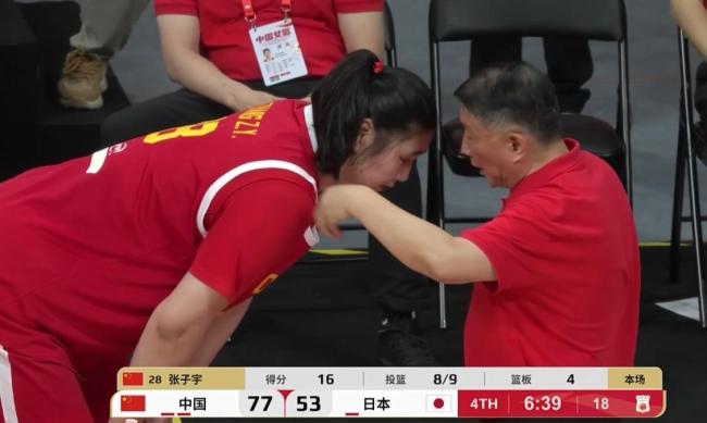 半岛体育-亚洲杯-张子宇11分钟13分中国女篮狂胜印尼51分(中国女篮张子宇图片视频)